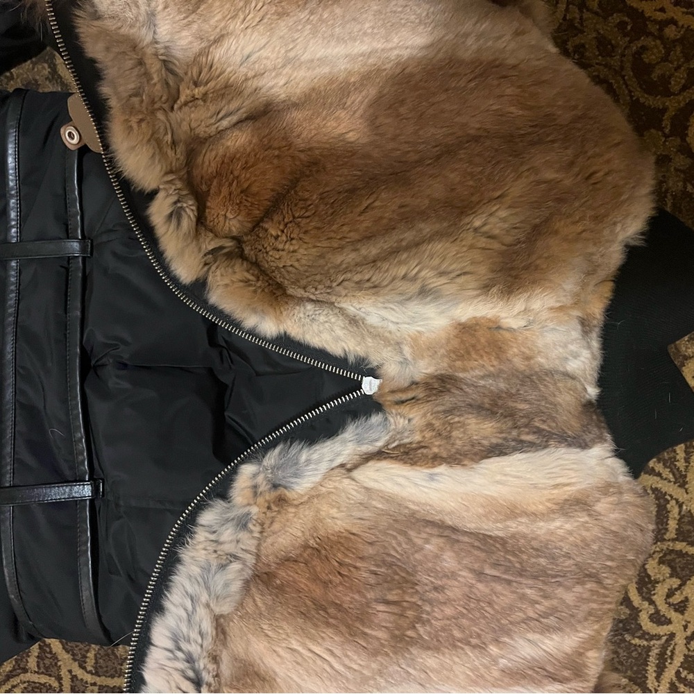 Mackage Down Jacket with real fur trim. Size XS/S - Picture 9 of 12